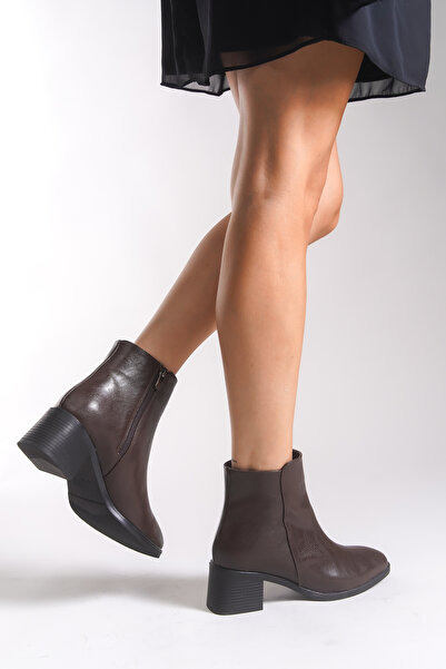 Riccon Thefheira Kadın Bot 0012600 Kahverengi Cilt