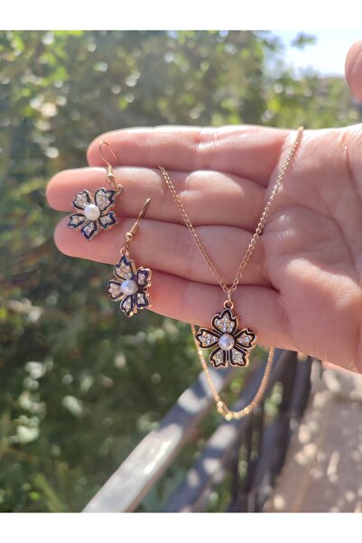 KapadokyaButik Necklace Earring Set