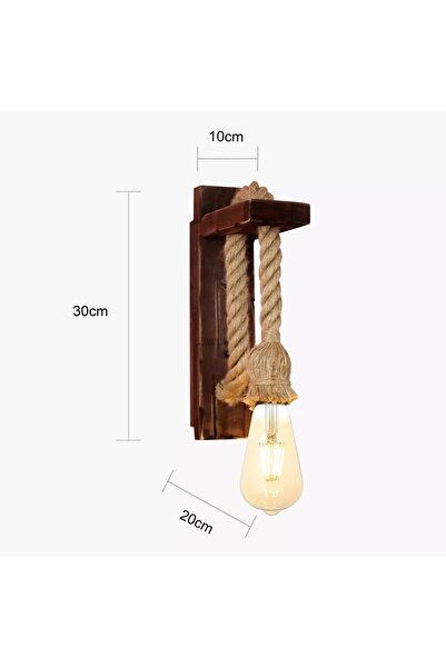 Generic Hummer Rope Metal Wall Lamp