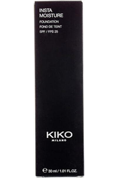 Kiko Fond de ten Milano Insta Moisture SPF 25, nuanta 4.5N Normal, 30ml