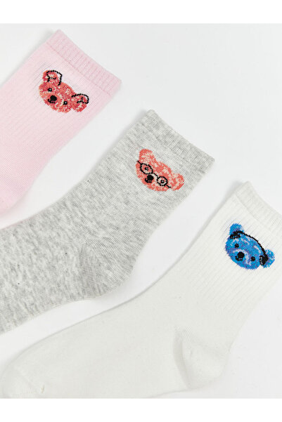 LC Waikiki Timeless Recommendations from Timeless Store | Patterned Girls' Sock Socks, Pack of 5