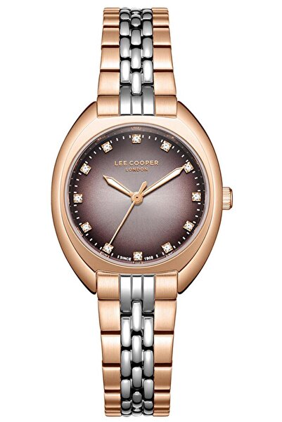 Lee Cooper Lee Cooper LC07989.120 Women Analog Display Watch & Metal Strap Gold