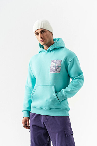 go gang own Φούτερ με κουκούλα με κέντημα και λεπτομέρεια με μπάλωμα από την Αλγερία