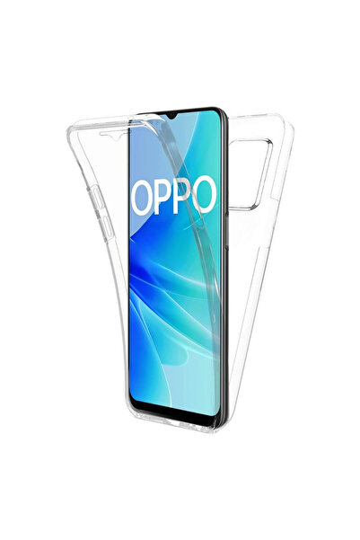 OPPO Husă de protecție 360° (față+spate) pentru A77 5G, transparentă, protecț...