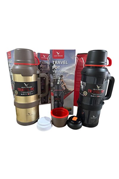 Uçar Termos 3.6 L Kaliteli Vakumlu Çelik Termos