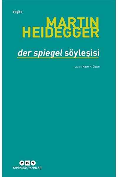 Yapı Kredi Yayınları Der Spiegel Söyleşisi