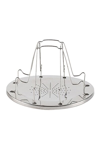 OEM Foldable Toast Holder, Stainless Steel, 22x15x9cm, Silver