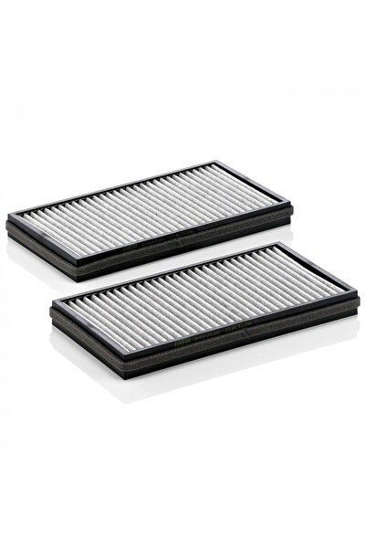 MANN Set filtre habitaclu cu carbon activ pentru BMW Seria 7, Alpina B7, Rolls Royce Phantom VII