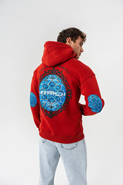 go gang own Marrakech Nakış ve Patch Detay Sweatshirt Hoodie