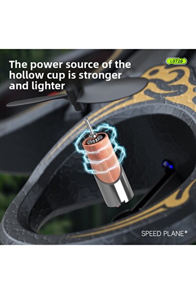 Generic Remote-Controlled Four-Axis Flying Sword Toy with Follow Me Function