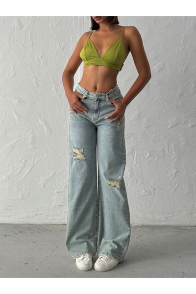 ADAMODA.RO Flared jeans with rips