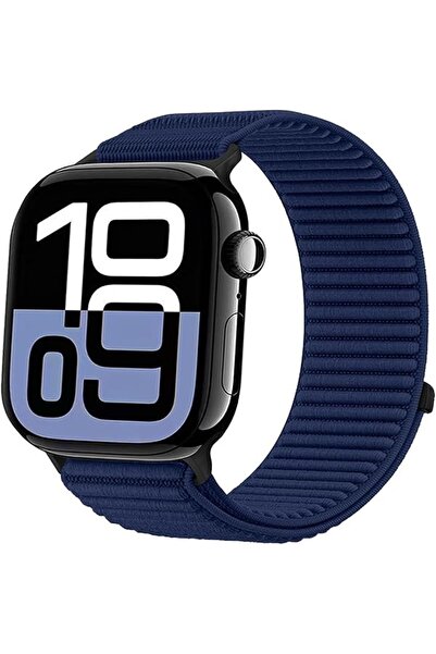 Alstrap Apple Watch 11/10 46mm 9/8/7 45mm 6/5/4 Se 44 Uyumlu Pro Cırt Rahat K...
