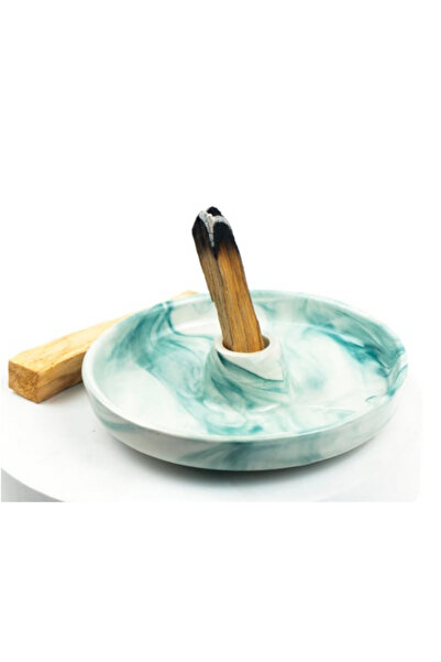 MİSTİKHANE Ritüel-Tütsü Başlangıç Seti-4 (Seramik Tütsülük+20 Gr.Palo Santo A...