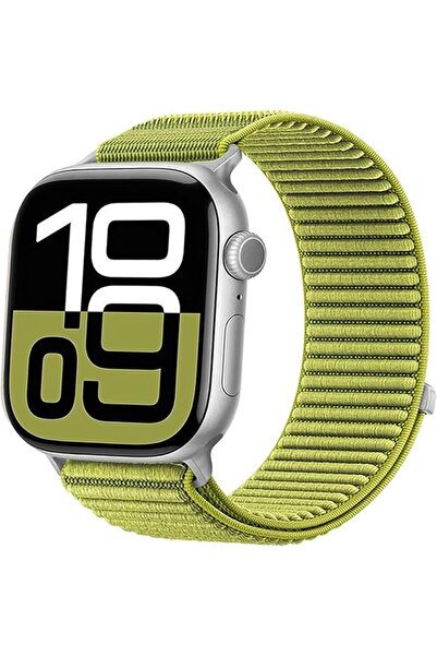 Alstrap Apple Watch 11/10 46mm 9/8/7 45mm 6/5/4 Se 44 Uyumlu Pro Cırt Rahat K...