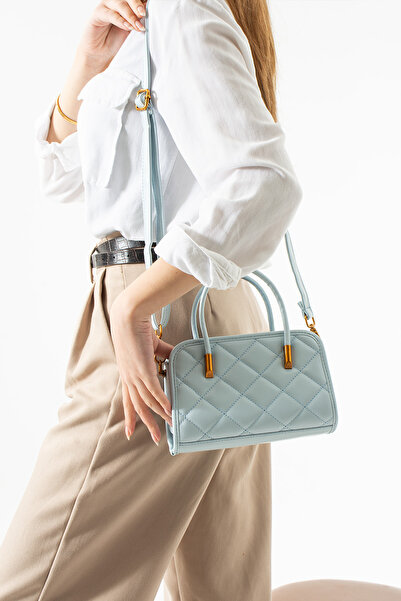 VESSARA Geantă de mână și de umăr pentru femei Holly Model Baby Blue