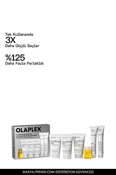 Olaplex The Mini Essentials Set - Bağ Güçlendirici Seyahat Boy Saç Bakım Seti