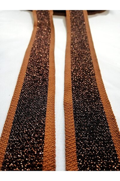 ALTAY AKSESUAR Brown Color Glittery Tickle Strip