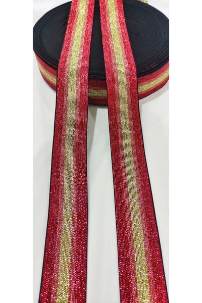 ALTAY AKSESUAR شريط مطاطي أصفر بورجوندي