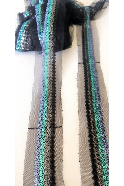 ALTAY AKSESUAR Four Color Sequins Ribbon
