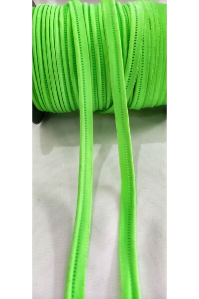 ALTAY AKSESUAR شريط الأنابيب ذو الحافة الخضراء بالفستق النيون