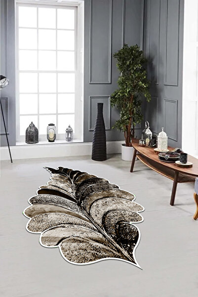 EVİMSEN Dekoratif Dijital Baskılı Yıkanabilir ve Kaymaz Tabanlı Çiçek Modelli...