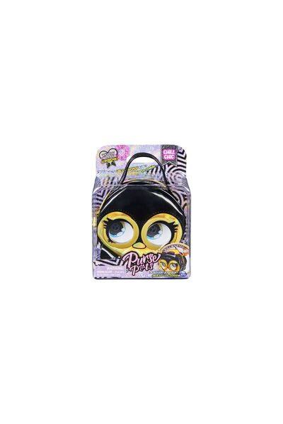 Purse Pets GENTUTA MICRO PINGUIN NEGRU