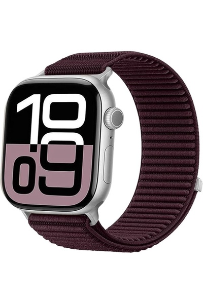 Alstrap Apple Watch 11/10 46mm 9/8/7 45mm 6/5/4 Se 44 Uyumlu Pro Cırt Rahat K...