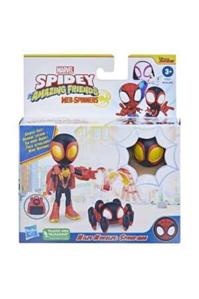 Hasbro SPIDEY PRIETENII EXTRAORDINARI SET FIGURINA MILES MORALES SPIDER MAN 10CM SI ACCESORII