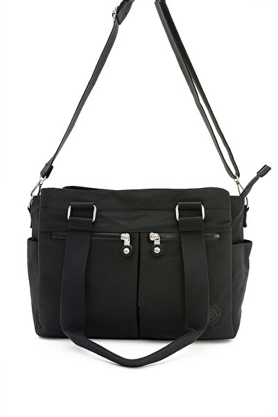 çantamgelsin Women's Large Size 8-Compartment Crinkle Crossbody Shoulder Bag & College & School & Everyday Bag
