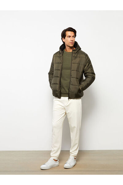 LC Waikiki Standard Mold Hooded Men's Puffer Coat