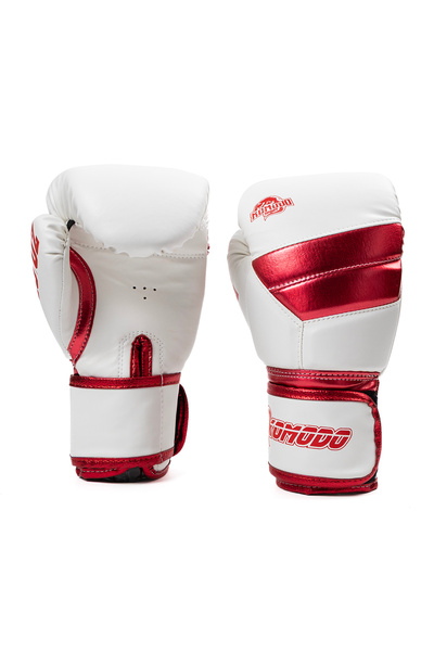 KOMODO SPORT Boxing Gloves White/Red