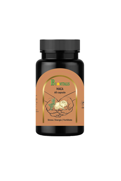 Biovitalis Capsule Maca 60cps de 500 mg