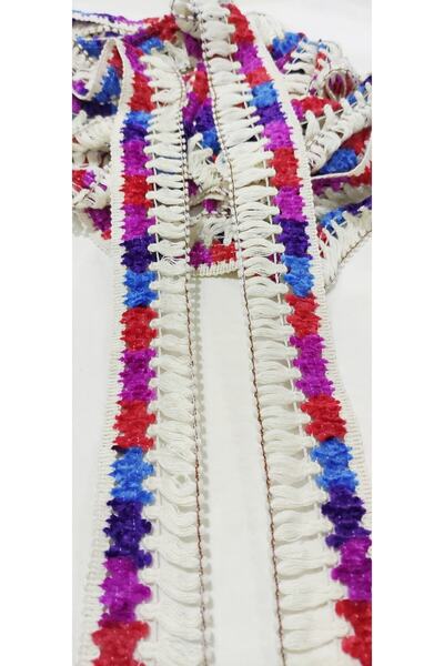 ALTAY AKSESUAR هامش شرابة القطن الملون