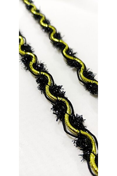 ALTAY AKSESUAR شريط لامع بنمط الأفعى من الذهب الأصفر