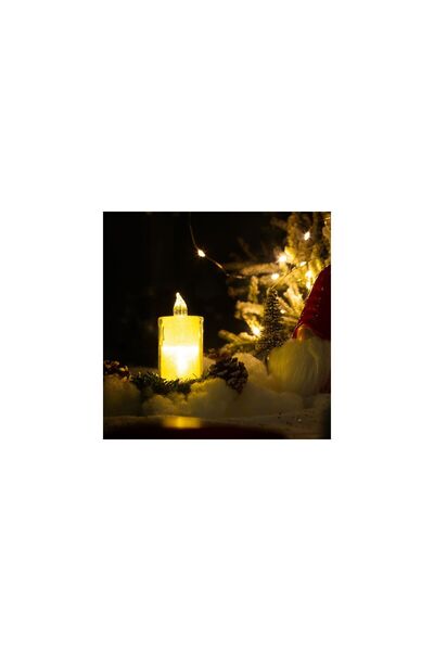 Pepita LED Candle Decoration 7.5 x 3.6 cm Warm White