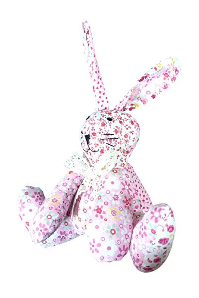 Lucille Craftshop Iepuraș lucrat manual în patchwork