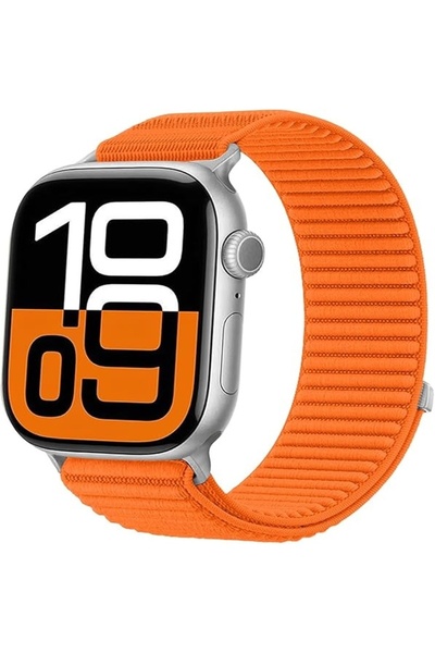 Alstrap Apple Watch 11/10 46mm 9/8/7 45mm 6/5/4 Se 44 Uyumlu Pro Cırt Rahat K...