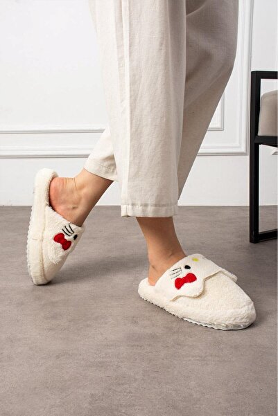 AlbiShoes Αθόρυβες μαλακές παντόφλες εσωτερικού χώρου με βελούδινη σόλα με χαριτωμένη φιγούρα παντζάρι, χειμερινές παντόφλες για το σπίτι, unisex