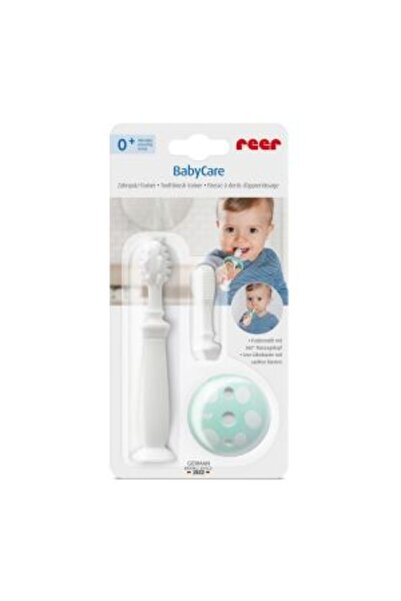 reer BabyCare Silicone Training Toothbrush Set 79253