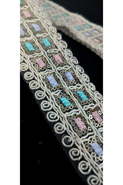 ALTAY AKSESUAR شريط نموذج فاصل مطلي بخيوط ملونة