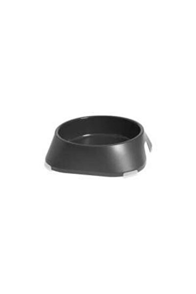 Pepita Bowl for Dog and Cat, Anti-Slip Supports, Recycled PET, Dark Grey, Size M, 400ml