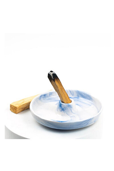 MİSTİKHANE Mistikhane-Mavi/Ritüel-Tütsü Seti-1 (1 Tütsülük+20Gr Palo Santo Ağ...