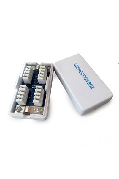 Gembird NCA-LSAS6-01 RJ45/RJ45 in-line coupler cat.6 LSA Krone FTP shielded silver