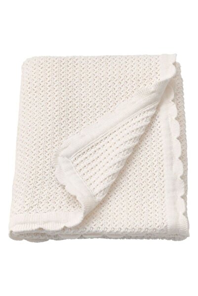 IKEA Baby blanket, white, 70x90 cm