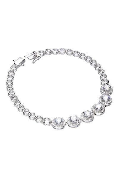 Silver berry Brățară din argint S925 Celestial Dreams albă, cu zirconiu alb