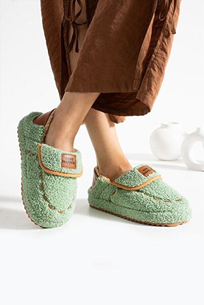 AlbiShoes Kadın Sıcacık Panduf Kaydırmaz Taban Kışlık Kadın Ev Ayakkabısı Ev Botu Panduf Rahat Taban