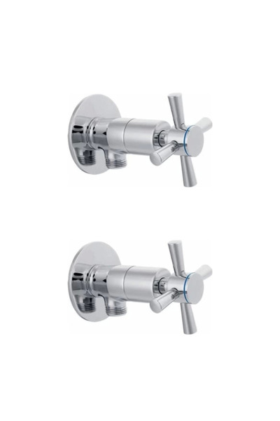 Lisinya 2 Li Artı Open-Close 4-Handle Chrome Swivel Faucet ()
