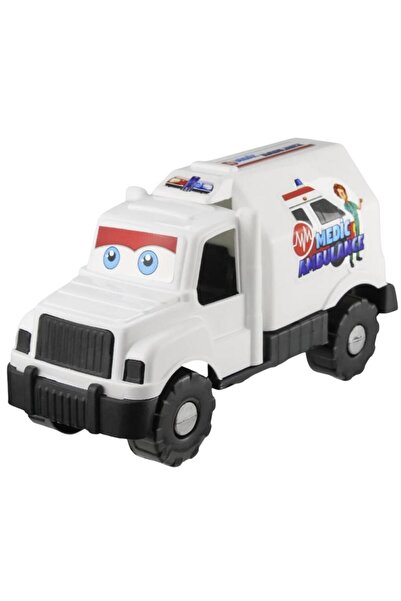 Lisinya Ambulance Team Car - Plastic 27cm - Ks-781 (Lisinya) Tygoo