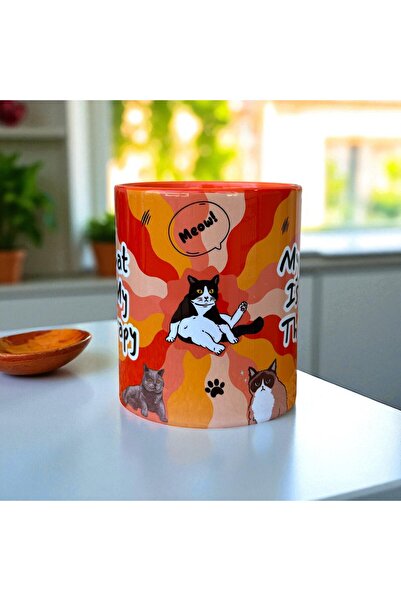 mug shop My Cat Is My Therapy Design Mug
