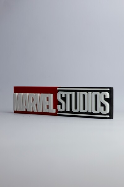 craftopya Marvel Studios - 3 Boyutlu Tabela - 20cm x 5cm x 1.5cm